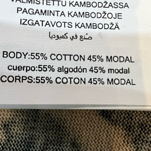 NWT Michael Kors Leopard Print Vegan Faux Leather Sleeve Top Shirt P/S Small - Picture 8 of 14